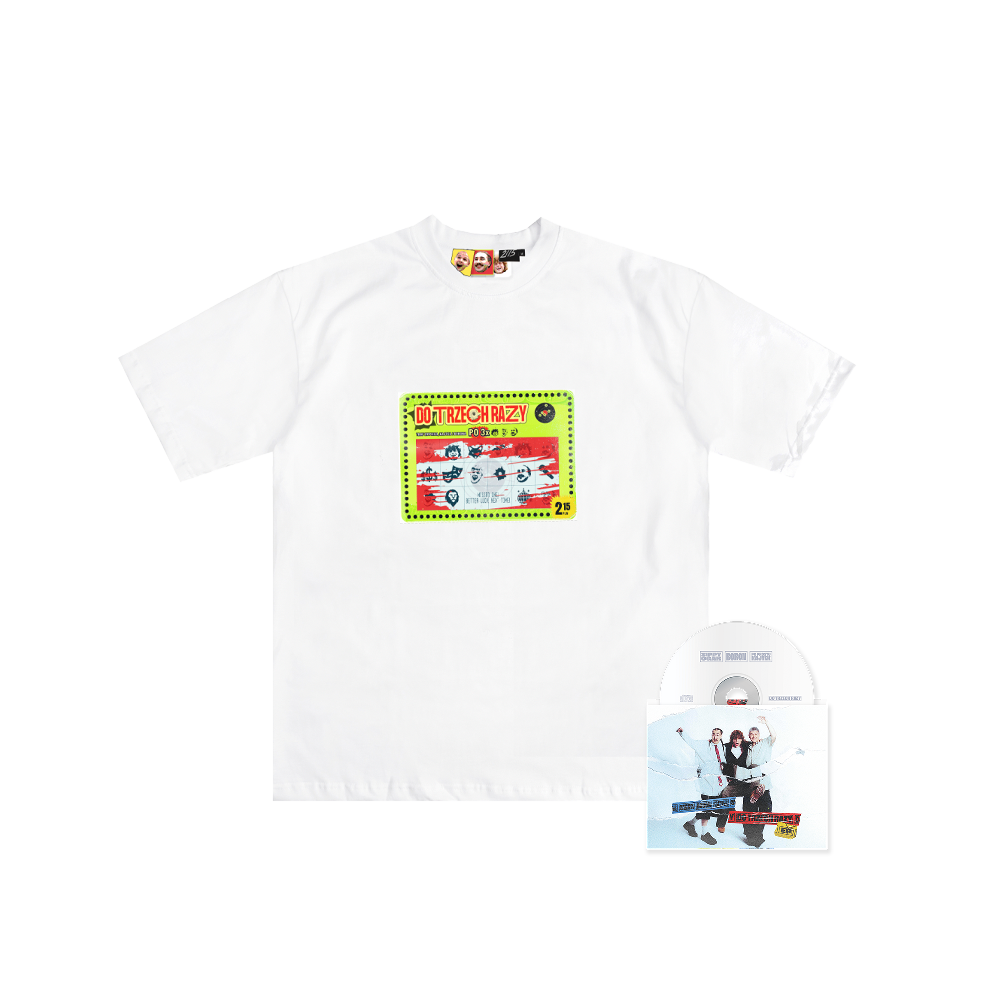 Do Trzech Razy Koszulka + CD