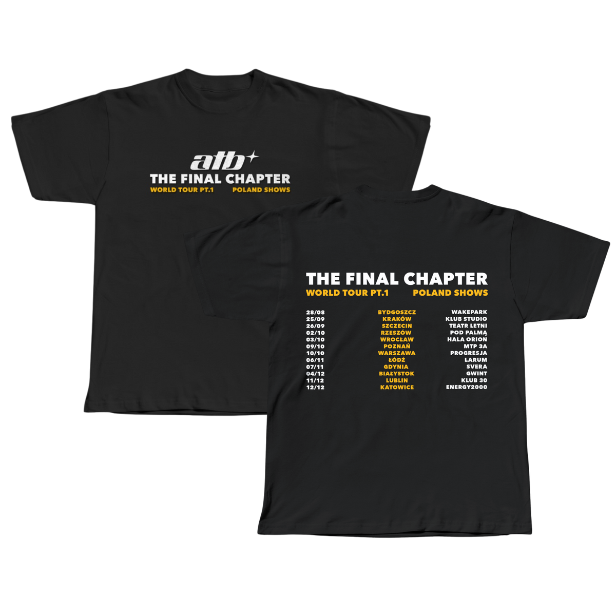 ATB THE FINAL CHAPTER T-SHIRT BLACK