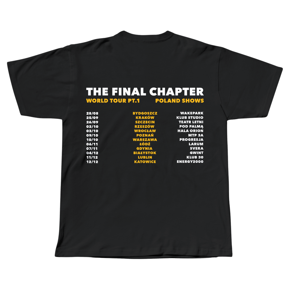 ATB THE FINAL CHAPTER T-SHIRT BLACK