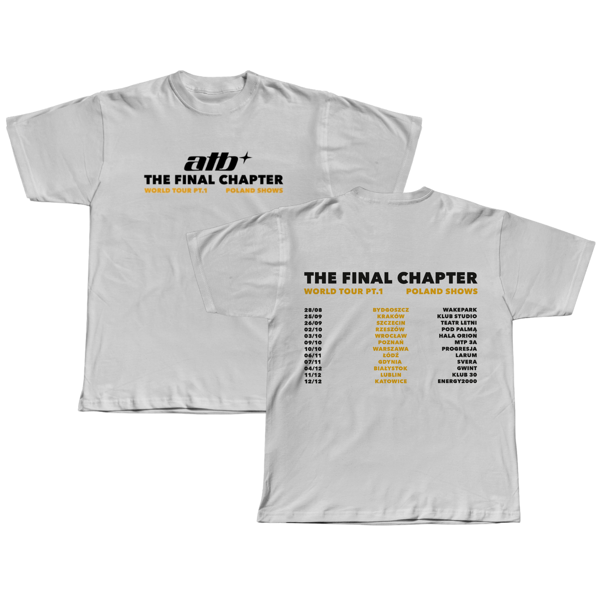 ATB THE FINAL CHAPTER T-SHIRT WHITE